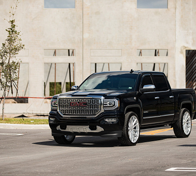 Фото дисков Vossen HF6-1 на GMC Sierra III