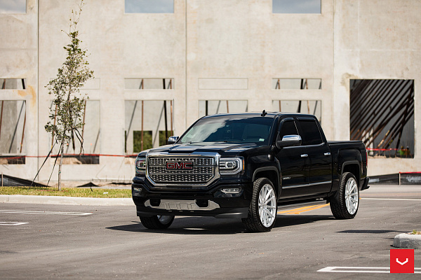 Фото дисков Vossen HF6-1 Серебро на GMC Sierra III