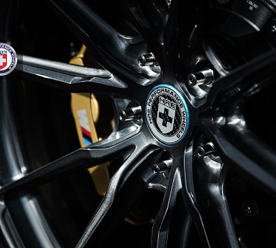Фото дисков HRE P104SC на BMW 3/M3 (F3x/F80)