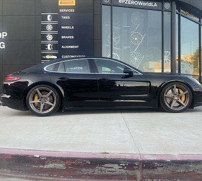 Фото дисков CEC C884 на Porsche Panamera II