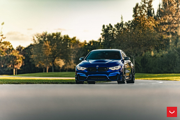 Фото дисков Vossen HF-5 Глянцевый графит на BMW 4/M4 (F32/F82)