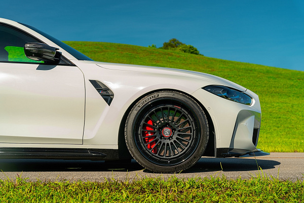 Фото дисков Strasse Wheels SV20 Track Черный сатин на BMW 3/M3 (G2x/G80)