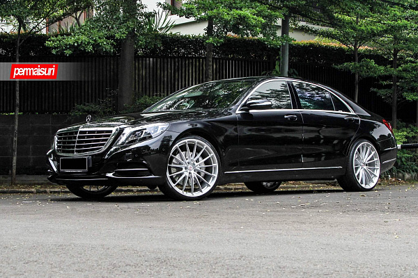 Фото дисков HRE P103 Глянцевый лак на Mercedes-Benz S-Class (W222, C217)