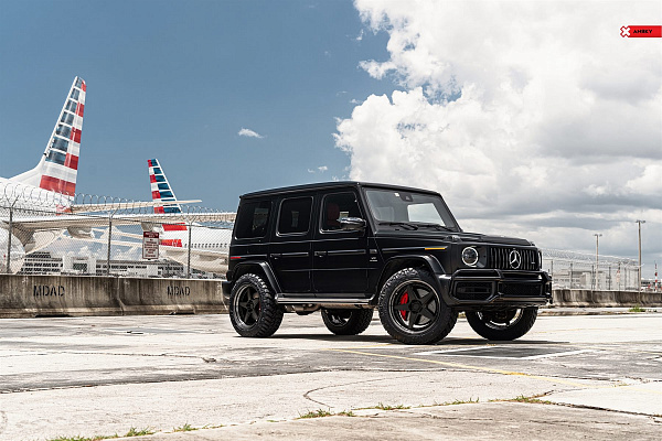 Фото дисков Anrky RS5 Черный сатин на Mercedes-Benz G-Class III