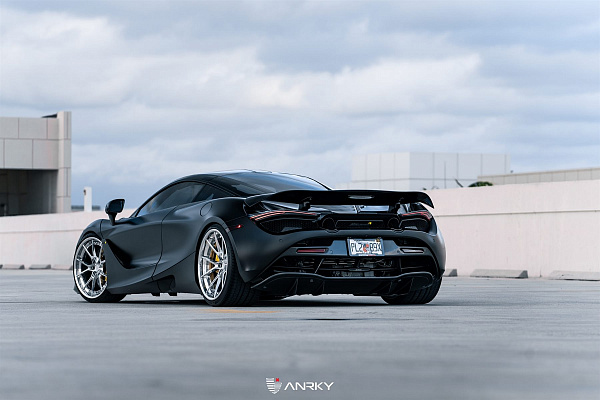 Фото дисков Anrky AN32 Полированный лак на McLaren 720S