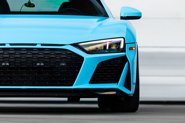 Фото дисков Brixton Forged TR04 Серебро на Audi R8 (4S)