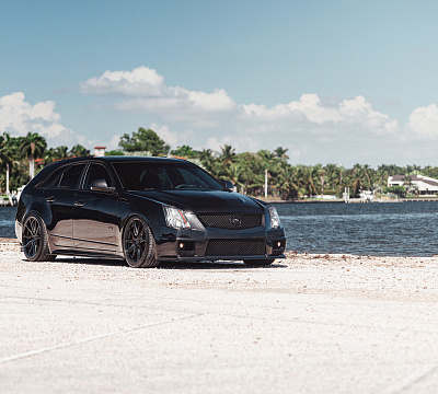 Фото дисков Vossen HF-3 на Cadillac CTS II