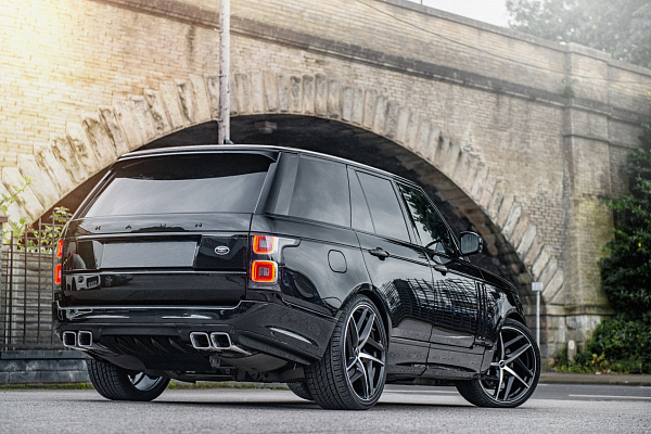 Фото дисков Kahn Type 52 RS Черный сатин на Range Rover IV