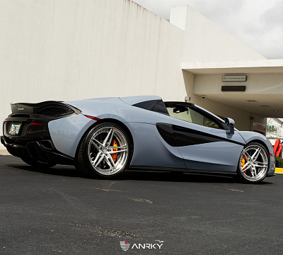 Фото дисков Anrky AN37 на McLaren 570S