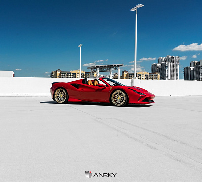 Фото дисков Anrky S3-X1 на Ferrari F8