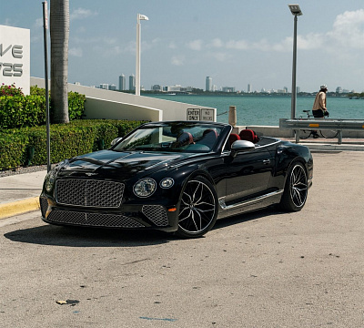 Фото дисков Anrky S1-X1 на Bentley Continental GT III