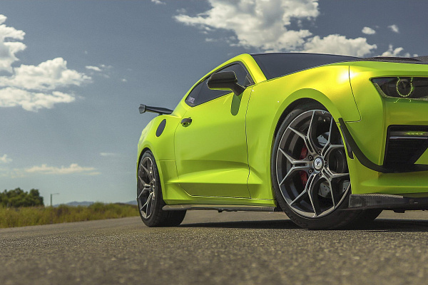 Фото дисков Asanti MONARCH Сатиновый графит на Chevrolet Camaro VI
