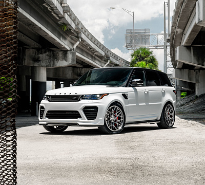 Фото дисков Vossen UV-1 на Land Rover Range Rover Sport II