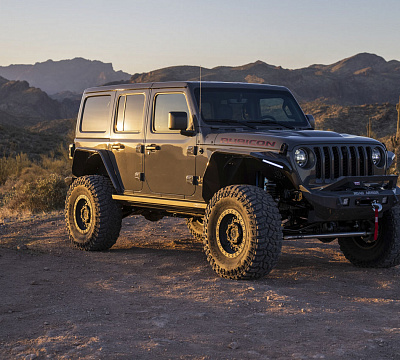 Фото дисков Black Rhino ABRAMS на Jeep Wrangler IV (JL)