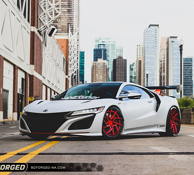 Фото дисков BC Forged HCA218 на Acura NSX II