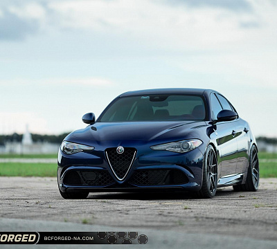 Фото дисков BC Forged HCA381 на Alfa Romeo Giulia II (952)