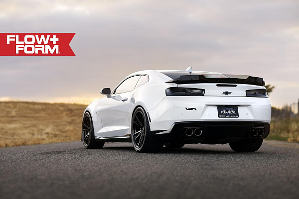 Фото дисков HRE FF04 Черный глянец на Chevrolet Camaro VI