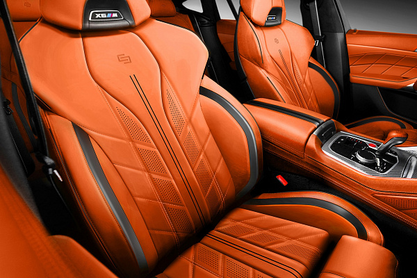 Фото дисков Carlex Design G-Falcon Черный глянец на BMW X6/X6 M (G06/F96)