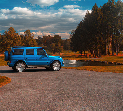 Фото дисков Vossen LC3-11 на Mercedes-Benz G-Class III