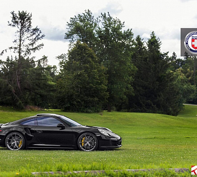 Фото дисков HRE P101 на Porsche 911 VII