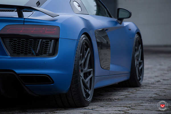Фото дисков Vossen CG-209T (3-Piece) Сатиновый графит на Audi R8 (4S)