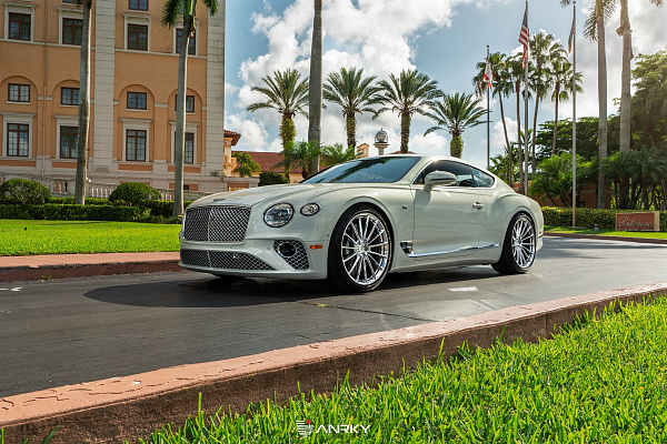 Фото дисков Anrky AN19 Полированный лак на Bentley Continental GT III