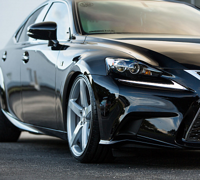 Фото дисков Vossen CV3 на Lexus IS II