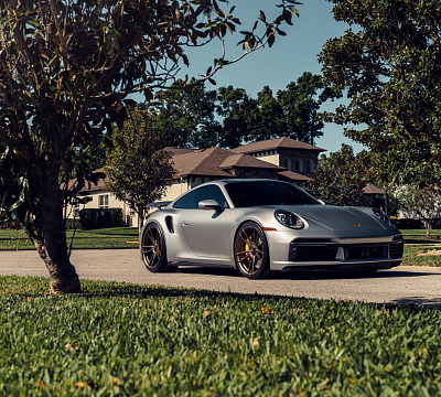 Фото дисков Vossen S17-06 на Porsche 911 VIII
