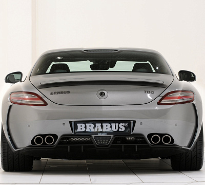 Фото дисков BRABUS Monoblock F (Platinum Edition) на Mercedes-Benz SLS AMG
