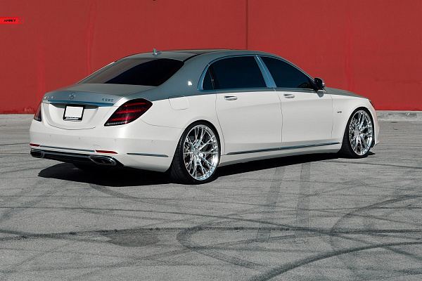 Фото дисков Anrky S1-X5 Полированный лак на Mercedes-Benz S-Class (W222, C217)