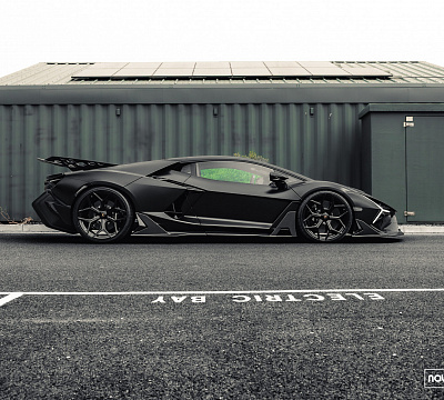 Фото дисков NOVITEC NL4 на Lamborghini Revuelto