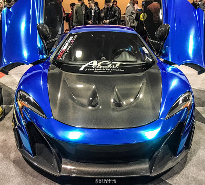 Фото дисков Strasse Wheels SV1 Deep Concave FS на McLaren 650S