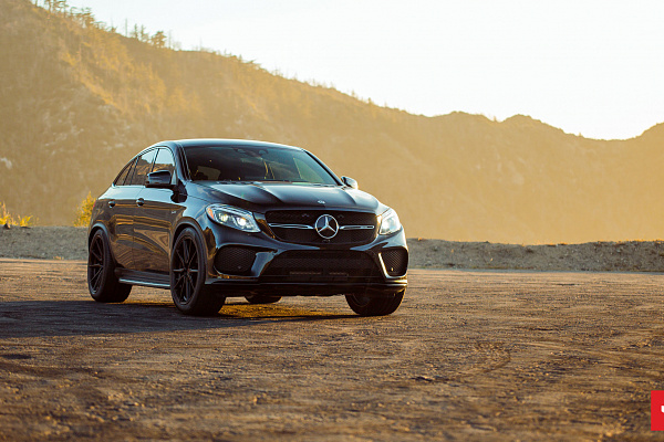 Фото дисков Vossen HF-3 Черный сатин на Mercedes-Benz GLE I