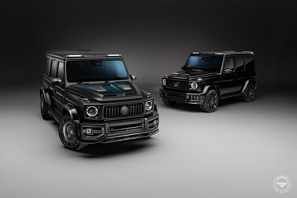 Фото дисков Vossen UV-7 Черный сатин на Mercedes-Benz G-Class III