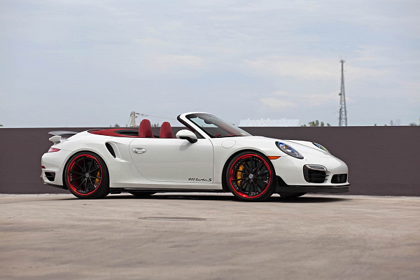 Фото дисков HRE S204 Черный сатин на Porsche 911 VII