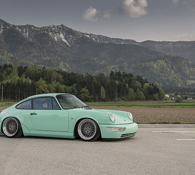 Фото дисков Rotiform LHR на Porsche 911 II