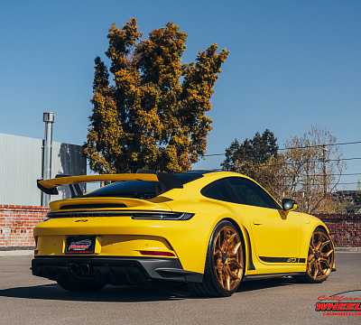 Фото дисков Vossen EVO-3R на Porsche 911 VIII