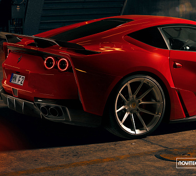 Фото дисков NOVITEC NF10 на Ferrari 812