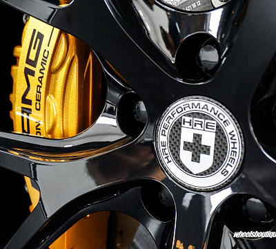 Фото дисков HRE P101 на Mercedes-Benz SLS AMG