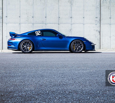 Фото дисков HRE R101 на Porsche 911 VII