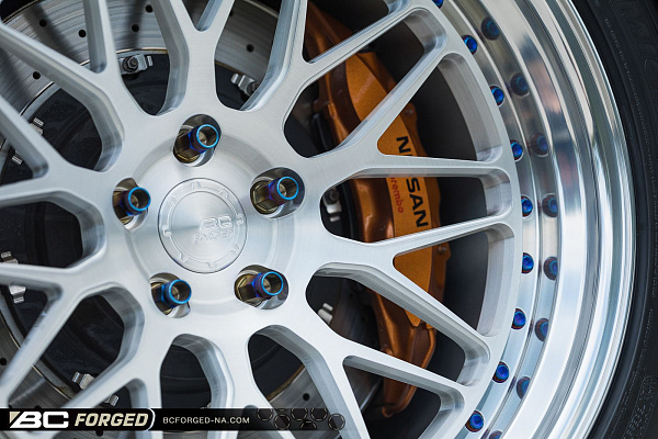 Фото дисков BC Forged LE81 // MLE81 Глянцевый лак на Nissan GT-R