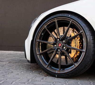 Фото дисков Vossen M-X2 на Mercedes-Benz AMG GT I