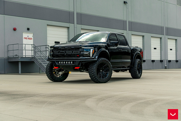 Фото дисков Vossen HF6-5 Черный глянец на Ford F-150 XIV