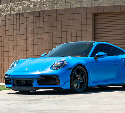 Фото дисков HRE 527 на Porsche 911 VIII