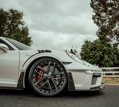 Фото дисков Brixton Forged BF01 на Porsche 911 VII