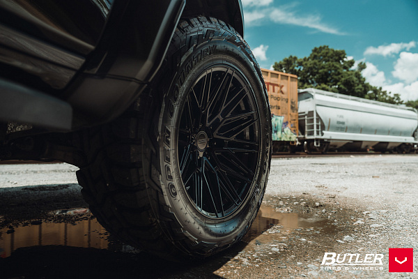 Фото дисков Vossen HF6-5 Черный глянец на Ram 1500 V