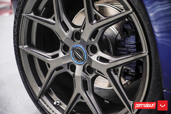 Фото дисков Vossen HF-5 Сатиновый графит на BMW Z4 (E89)