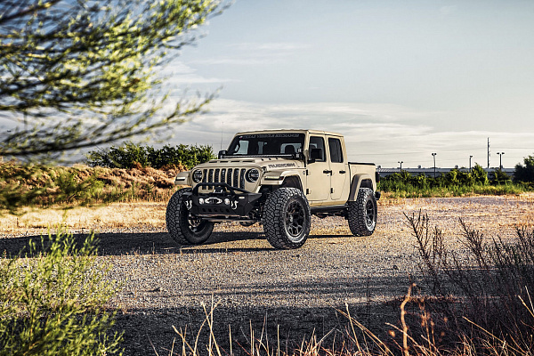Фото дисков Black Rhino PRIMM Черный сатин на Jeep Gladiator II (JT)