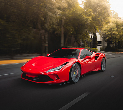 Фото дисков Vossen S17-01 на Ferrari F8
