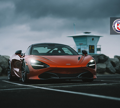 Фото дисков HRE P104SC на McLaren 720S
